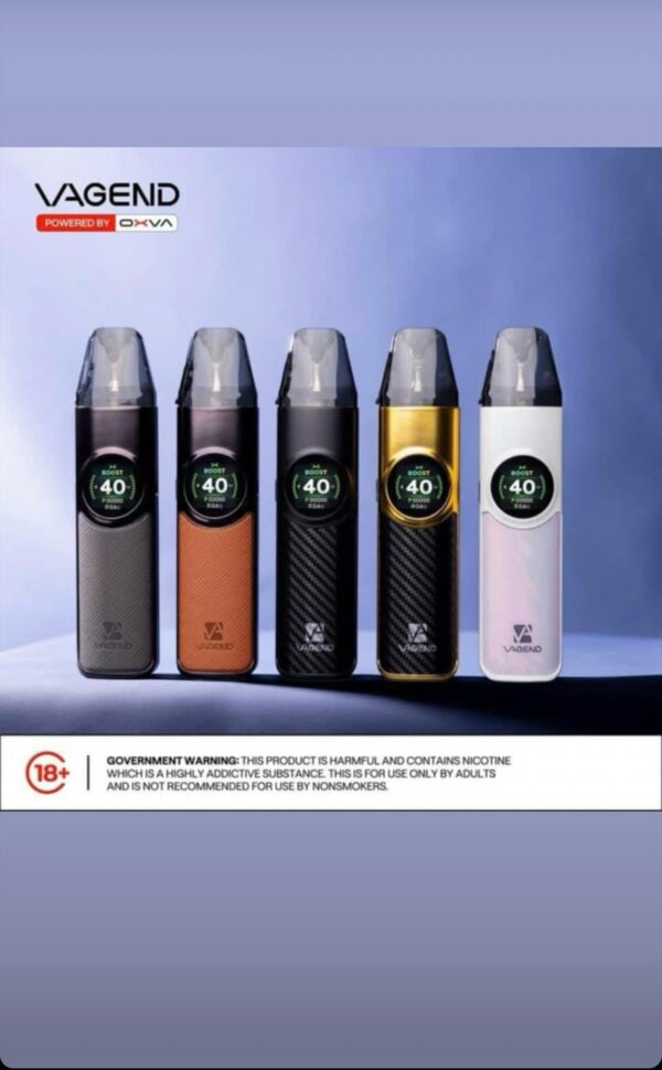 VAGEND NEXLIM POWERED BY OXVA DUAL MESH 1500MAH 40WATTS + FREE JUICE(10ML) - Image 3