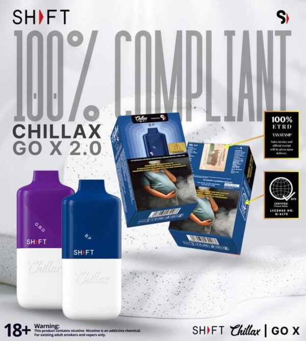 SHIFT CHILLAX GO X 2.0 9000