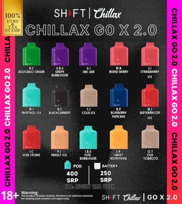 SHIFT CHILLAX GO X 2.0 9000 - Image 3